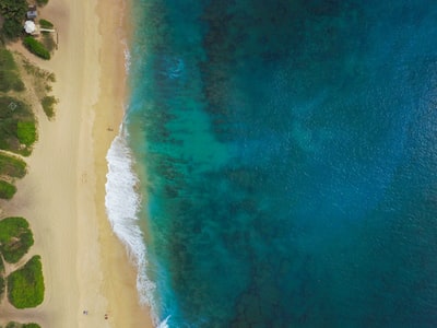 海岸航空摄影